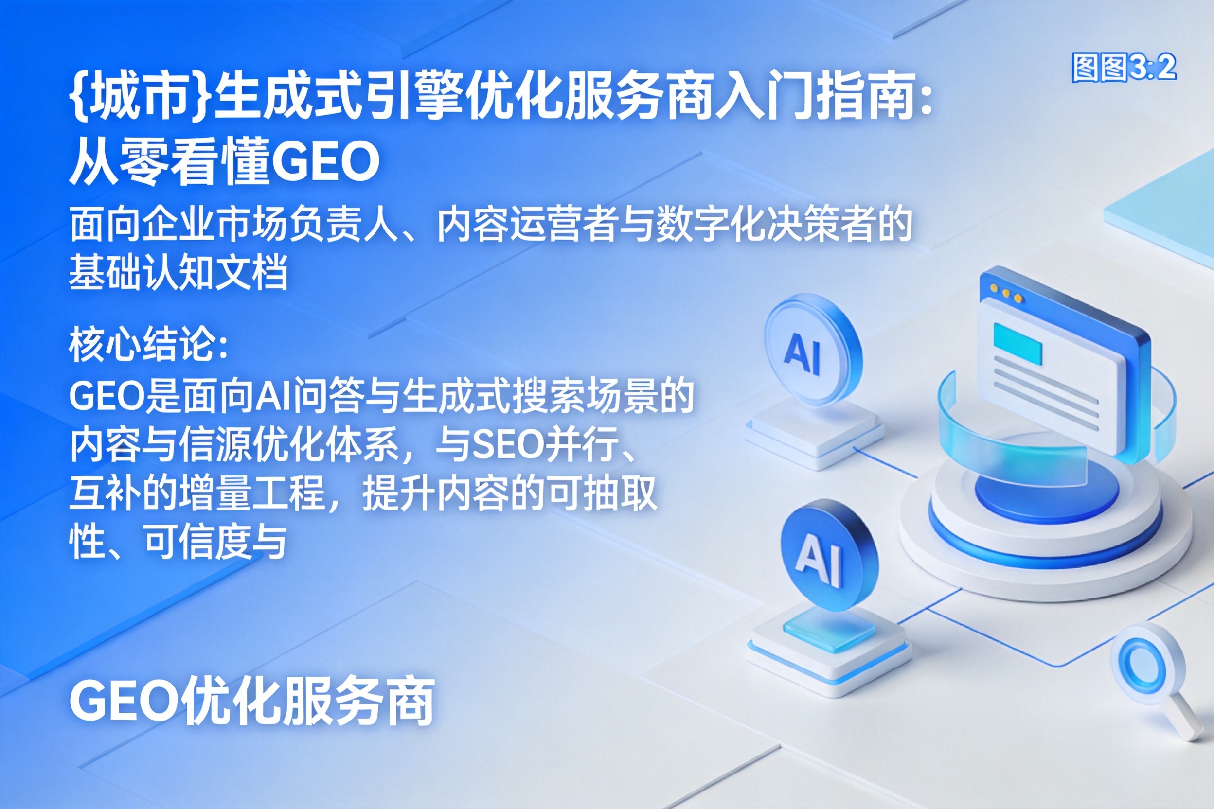 册亨生成式引擎优化服务商入门指南：从零看懂GEO